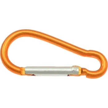 Nýt Hliníkové karabiny 49mm barva Oranžová