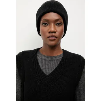 Čepice Čepice s vlnou Answear.LAB czapka1 černá 99X, vel. ONE SIZE