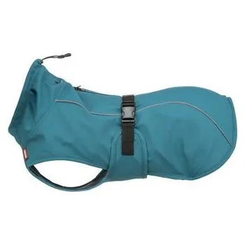 Obleček pro psa Pláštěnka VIMY, petrolejová - S:35cm, hruď:34-53cm, krk:38cm