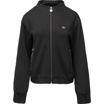 Dámská mikina Dámská Mikina EA7 TRAIN PRECIOUS W T-TOP FZ 3DTM31TJUDZ1200 – Černá S