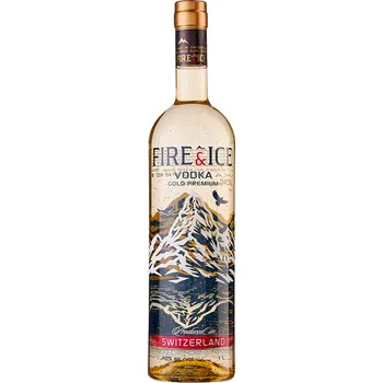 Vodka Fire & Ice Vodka Gold Premium 40% 1 l
