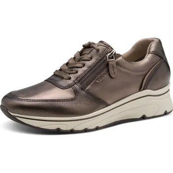 Dámské tenisky DÁMSKÉ TENISKY TAMARIS 1-23711-42 900 BRONZOVÁ Barva: BRONZOVÁ, Velikost: 42