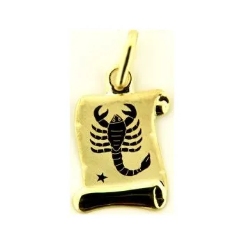Přívěsek Přívěsek měsíční znamení ze žlutého zlata