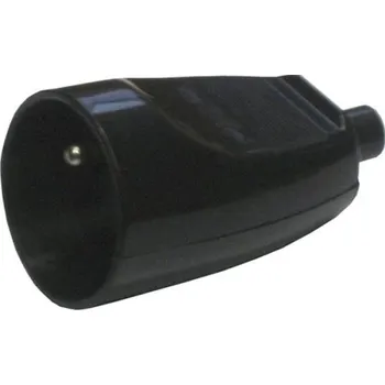 Elektrická zásuvka ZÁSUVKA KABELOVÁ 230V - ČERNÁ