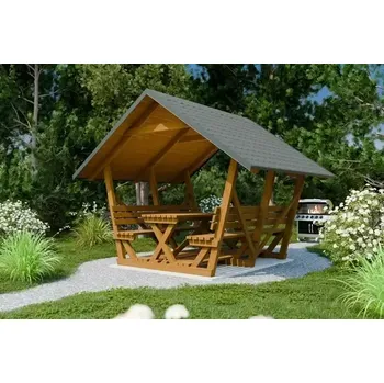 Pergola Pergola Drevena Altán Salaš 190x240