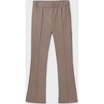 Dívčí široké koženkové kalhoty Mayoral 7557 barva: béžová, Rozměr: 157 (14 let)