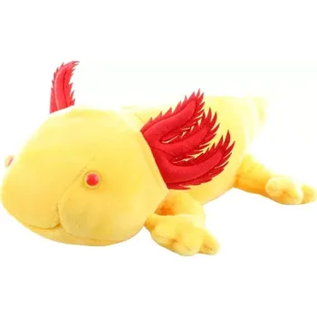 plyšák Plyšový axolotl žlutý 30 cm eco-friendly