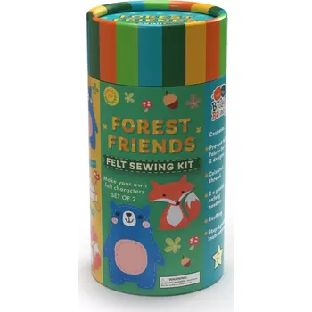 kreativní sada Kreativní sada na šití lesních zvířátek