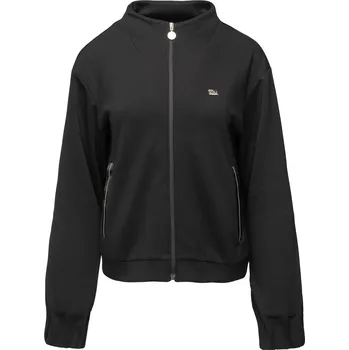 Dámská mikina Dámská Mikina EA7 TRAIN PRECIOUS W T-TOP FZ 3DTM31TJUDZ1200 – Černá XS