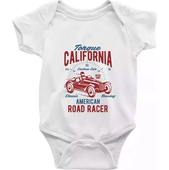 Kojenecký body Torque California - Body kojenecké s krátkým rukávem - Krátký r. 18-24 měs ( Bílá )