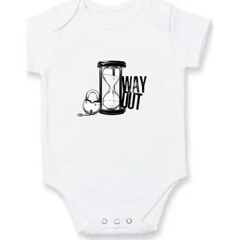 Kojenecký body Way Out - Body kojenecké s krátkým rukávem - Krátký r. 18-24 měs ( Bílá )