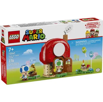 Hračka LEGO SUPER MARIO Toad a párty v jeho domku 72041 STAVEBNICE | 30887