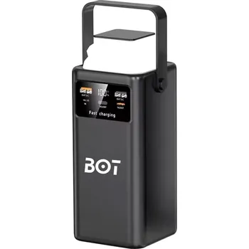 Powerbanka BOT powerbanka 22,5W HP2 30000 mAh s kabely a svítilnou Barva: Černá