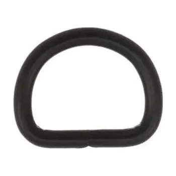 Pouzdro na nůž Sedlářské polokroužky - 13mm barva Černá