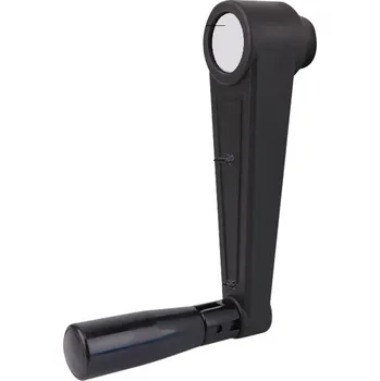 Dveřní kování Otočná ruční klika 160x17x17 mm, čtvercová (KLK16)