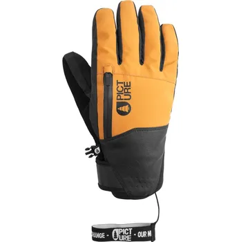 Picture lyžařské rukavice Madson 10/10 2023/2024 Žlutá M Pánské