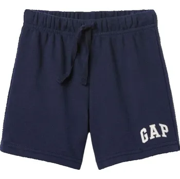 Chlapecké kraťasy Chlapecké šortky GAP V-FRCH LOGO 12-18M Tmavě modrá, Bílá