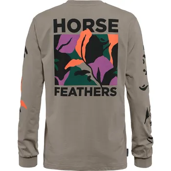 Dámské tričko Tričko Horsefeathers Reiko taupe M 2025 - Odesíláme do 24 hodin