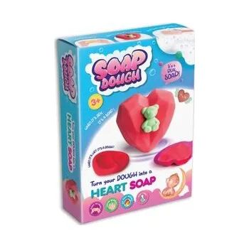 Výtvarná sada PAULINDA sada na výrobu mýdla Srdce s medvídkem