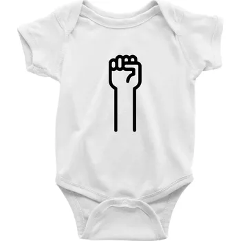 Kojenecký body Kámen ikona - Body kojenecké s krátkým rukávem - Krátký r. 18-24 měs ( Bílá )