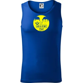 Vortex hrajeme živě - Tílko pánské Core - 2XL ( Královská modrá )