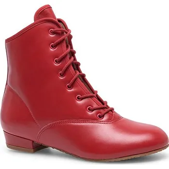 Dámská sálová obuv Rumpf,Taneční obuv pro mažoretky 4150, červená 45