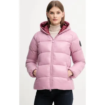 Bunda Save The Duck LOIS růžová barva, zimní, D38090W.LOVE21 30X, vel. L