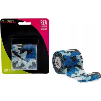 Elastický kohezivní obvaz Rea Tape (5 cm x 4,5 m) modré Maroko