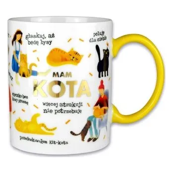 Kubek Kot, PORYS, bez opakowania