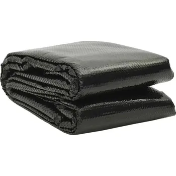 vidaXL Čtvercový bazénový kryt 10x5m [92970] Barva: Černá
