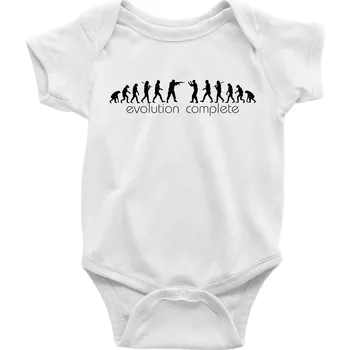 Kojenecký body Evoluce kompletní - Body kojenecké s krátkým rukávem - Krátký r. 6-12 mes ( Bílá )