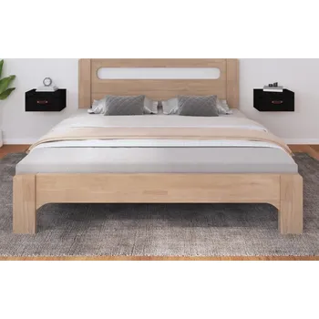 Noční stolek vidaXL Nástěnné noční stolky 2 ks 40x29,5x22 cm [820991] Barva: Černá