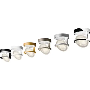 Lampička Nimbus Rim R 49 LED stropní světlo Ø 21cm 927 bílá vysoce lesklá bílá LED 12,4 W celkem - Doprava zdarma