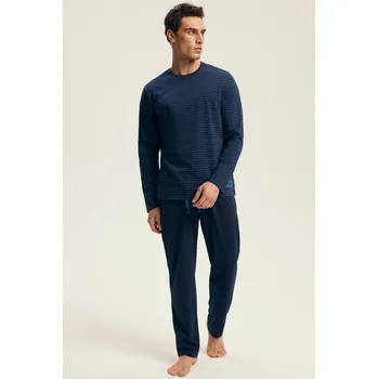 PÁNSKÉ PYŽAMO NOVÉ 43455 AW25 granát 2XL