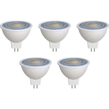 Lampička Prios LED reflektor GU5.3 7,5W 621lm 36° bílá 840 sada 5 ks