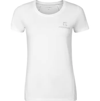 Dámské tričko Dámské funkční sportovní tričko PROGRESS PENELOPE XL Bílá, Šedá