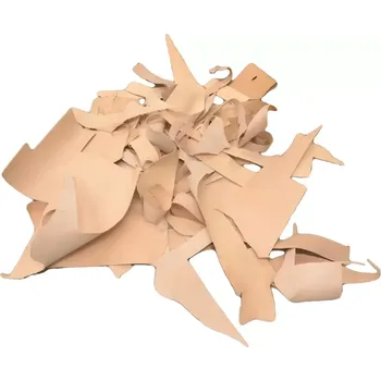 Odřezky kůže - přírodní barva balení 0,5kg