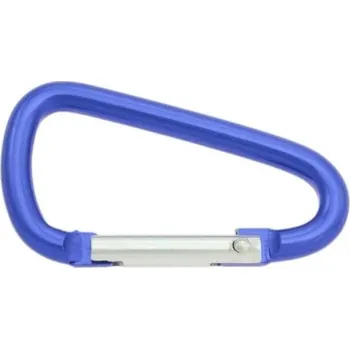 Nýt Hliníkové karabiny 47mm barva Modrá