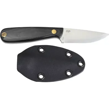 kapesní nůž Brisa Necker 70 černá micarta Sc pouzdro Kydexové