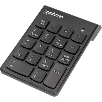 Klávesnice Bezdrátová numerická klávesnice 18 kláves černá