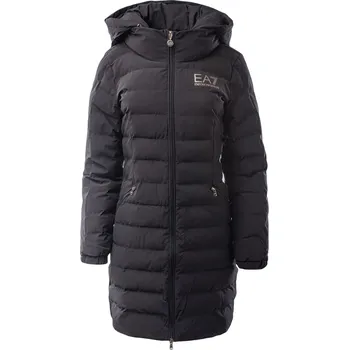 Dámský kabát Dámský Kabát EA7 6LTL01 CAPPOTTO 6LTL01TN5VZ0200 – Černá XS