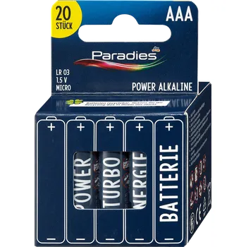 Článková baterie Paradies alkalické baterie AAA