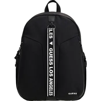 Městský batoh Pánský Batoh GUESS CERTOSA TECH BCKPCK W FRNT ZPR HMCEPAP3141-BKW – Černá