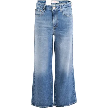 Dámské džíny Dámské Džínové kalhoty GUESS ANKLE WIDE LEG W3YA49D4WBE-HDPR – Modrá 27