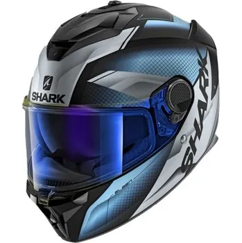 Příslušenství k helmě na motorku Shark Helmets MaxVision Spartan GT/GT Carbon VZ30045P-BLU-TU náhradní hledí modré
