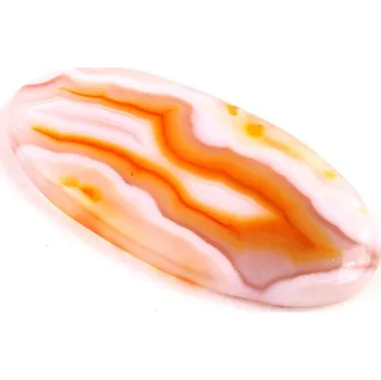 Přírodní kámen Kabošon Sand Stone Agate č.5827 (55x26x6mm)