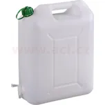 Plastový kanystr na pitnou vodu včetně kohoutku - objem 20 l