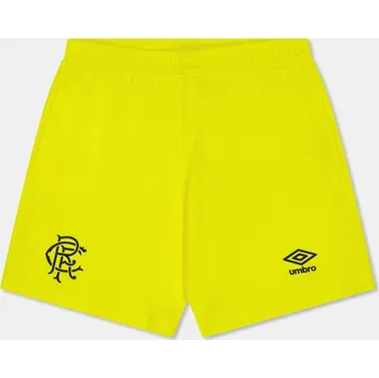 Chlapecké kraťasy Umbro Rangers Goalkeeper Shorts 2025 2026 Juniors Yellow 13 let