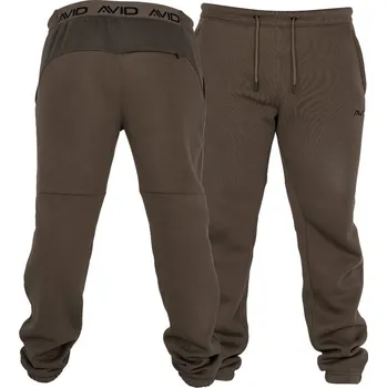 Rybářské oblečení AVID CARP Compound Joggers Brown Velikost: Large