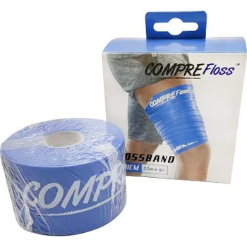 Floss Band Sanctband - modrý (střední odolnost) 5 cm x 3,5 m